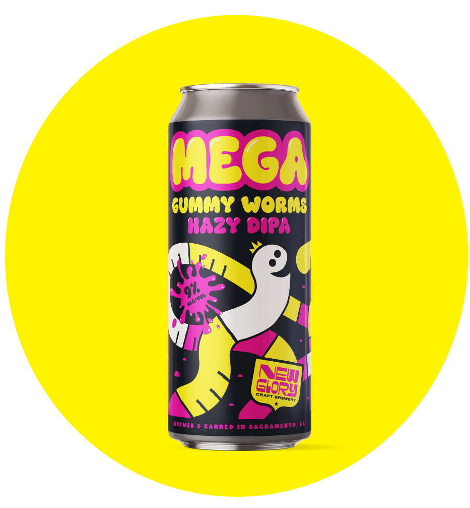 MEGA Gummy Worms - New Glory Craft Brewery